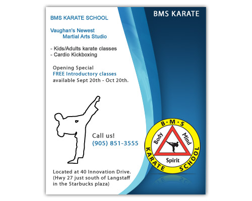 BMS Newspaper Advertisement